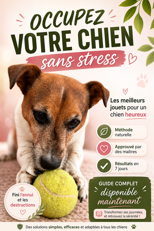 Les meilleurs jouets pour occuper mon chien sans stress