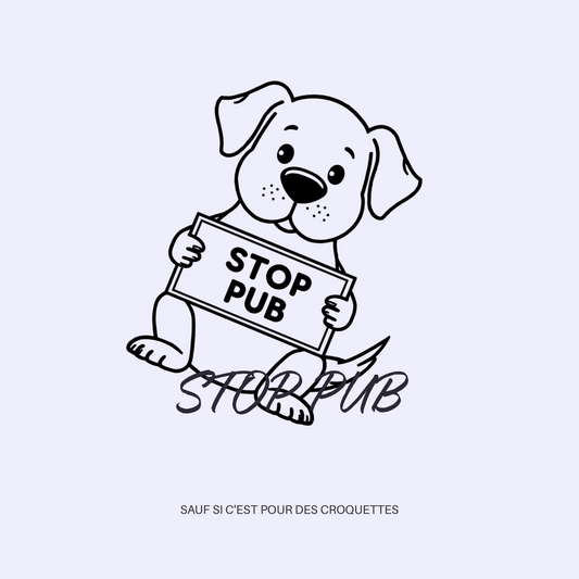 Stop pub sticker