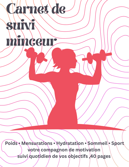 Carnet de fitness minceur objectifs