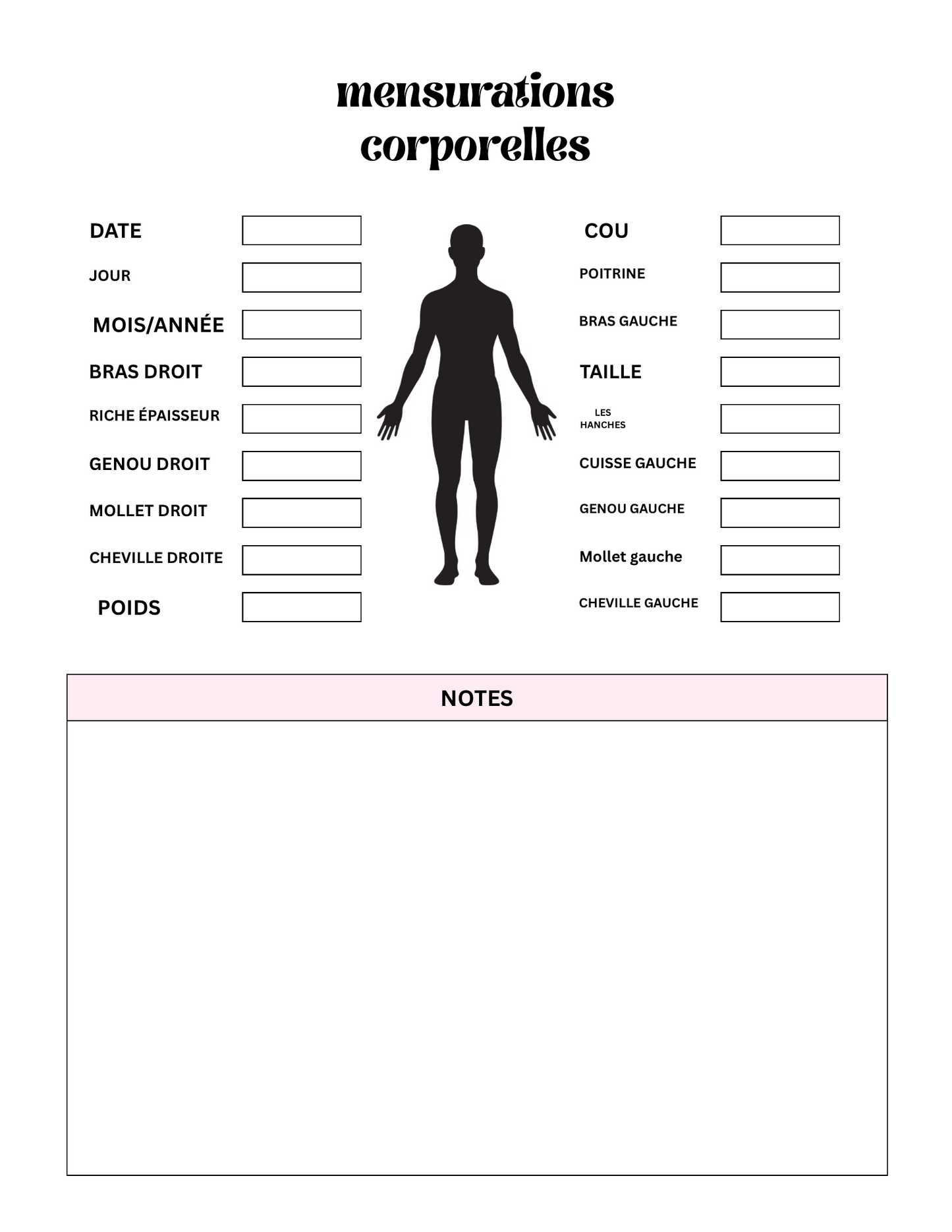 Carnet de de remise en forme